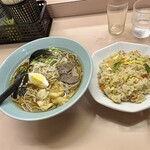 大陸ラーメン - 温めんセット 焼めし