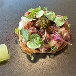 メゾン ケイ - 馬肉燻製とキャビア