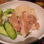 アジアンバルフロッグス - 海南鶏飯セット(飯の方)