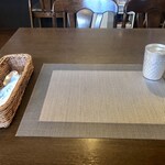 チョークディー - テーブルに案内されるとこんな感じです