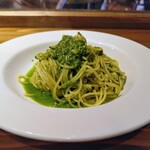 321468365 - 『魚介のジェノベーゼパスタ』