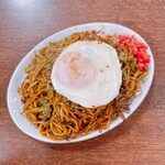 さち - 三色大盛焼きそば