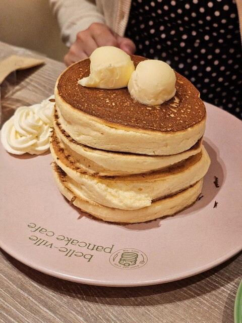 パンケーキ ベルヴィル ホワイティうめだ店 （belle ville） - 東梅田/パンケーキ