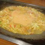 まんば - もんじゃ焼き
