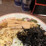 麺屋 遊仁 - メンマは一般的なタイプ