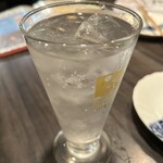 江古田 漁師のあぶり家 - クラフトマン多田のスパニッシュオレンジ（ソーダ割り）