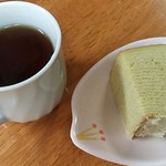 Farmkuchen Fukasaku - メロンクーヘン。紅茶と共に