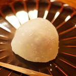 腰掛庵 - 柚子わらび（230円）