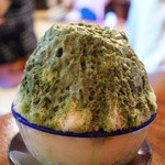 腰掛庵 - 宇治みるく（550円）