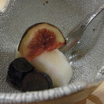 いまゐ - デザートのいちじくと梨、ぶどう