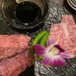 炭火焼肉 ホルモン にく式 - イチボ　ランプ