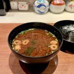 回転寿司しげなが - 赤だし