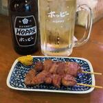 もつ焼 登運とん - はつ