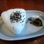 はまよしラーメン - 14時までは無料でおにぎりか替え玉がつきます☆