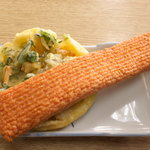 吉本食品 - 海老天（練り天）、野菜のかき揚げ