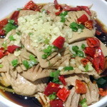 知味観 味荘 - 葱油腰花48元