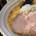 七福軒 - びんびん海老蕎麦（UP）