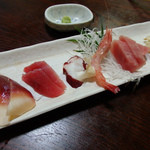 江戸政 - 刺し盛り（500円）