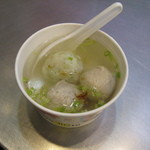 春枝紅糟肉圓 - 貢丸湯(NTD40)