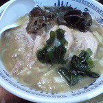 ラーメン マキタ - 2014/11/01 醤油700円＋チャーシュー200円、メンマ抜き