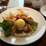 ア・ヴォートル・サンテ・エンドー - フルーツカレー！凄いな・・・（笑）