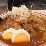 蒙古タンメン中本 - ゴモミ具材アップ