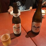 うなぎ仁 - ノンアルビール５００円　アサヒビンビール７００円