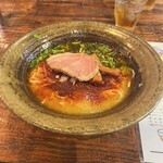 鶏そばヒバリ - 鶏ポタ辛麺