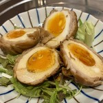 韓国風居酒屋　唐辛子 - 肉巻玉子