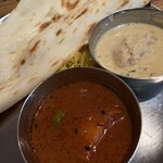 グルガオン - 料理／二色カレー