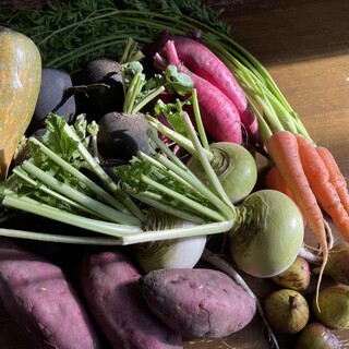 地元生産者の思いを大切に、素材の魅力を活かした料理をご提供