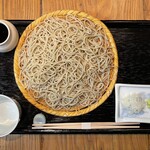 なにわ翁 - 2025.10.01 (水)    ざるそば　1100円（税込）