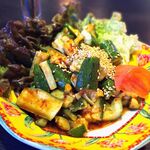 ブルーラグーン レストラン - ぴり辛キュウリ　箸が止まらなくなるおつまみ