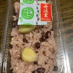 出町ふたば - ミニ栗赤飯800円