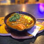 ブルーラグーン レストラン - グツグツ煮込みハンバーグ　特製のデミグラスソースが最高！