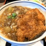 牛なべ 入間 - ミックス丼※牛丼＆カツ丼のハーフ
