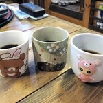 華のれん - セルフのホットコーヒー