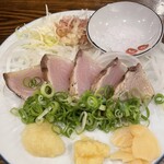 浜焼き 藁焼き 海鮮居酒屋 魚均 - 藁焼きブリ