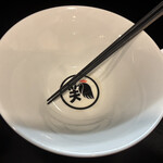 らぁ麺 飛鶏 - ホタテ水完飲☆