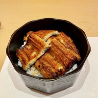 日本料理 山崎 - 煮鰻の蒲焼丼 椿（一尾）ご飯大盛り 