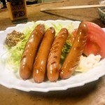 はし家 - ウインナーいため(400円)