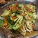 めだかタンタン - 青梗菜の炒め物