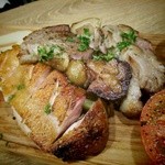 ブッチャー - 薫製肉ステーキのオールスターズ　ハーフサイズ(1740円税抜)