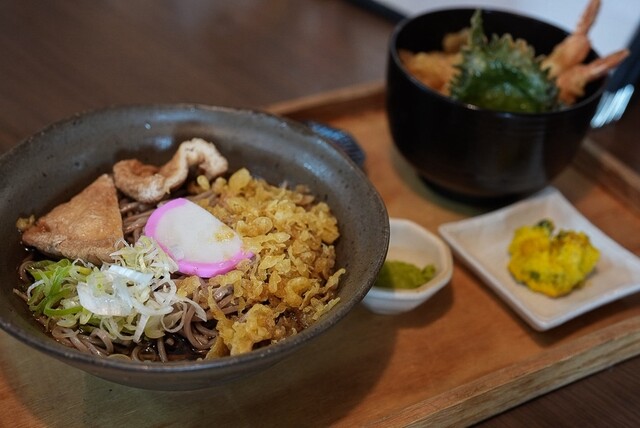 きな粉です。とちもちそばしころあざみボダイ百各300　そば、さくら各600 72% 蕎麦とゴハンのお店 - 多治見/そば | 食べログ