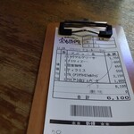 窯右衛門 - 伝票