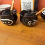 七福亭 - ニンニクとラー油