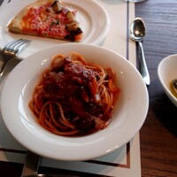 THE TERRACE yokohama marine tower - 茸たっぷりのパスタ