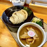 つけ蕎麦 中華蕎麦 尚念‏ - 味玉 濃厚魚介つけ蕎麦