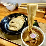 つけ蕎麦 中華蕎麦 尚念‏ - 味玉 濃厚魚介つけ蕎麦