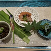 札幌 鮨 よこ田 - 先付け